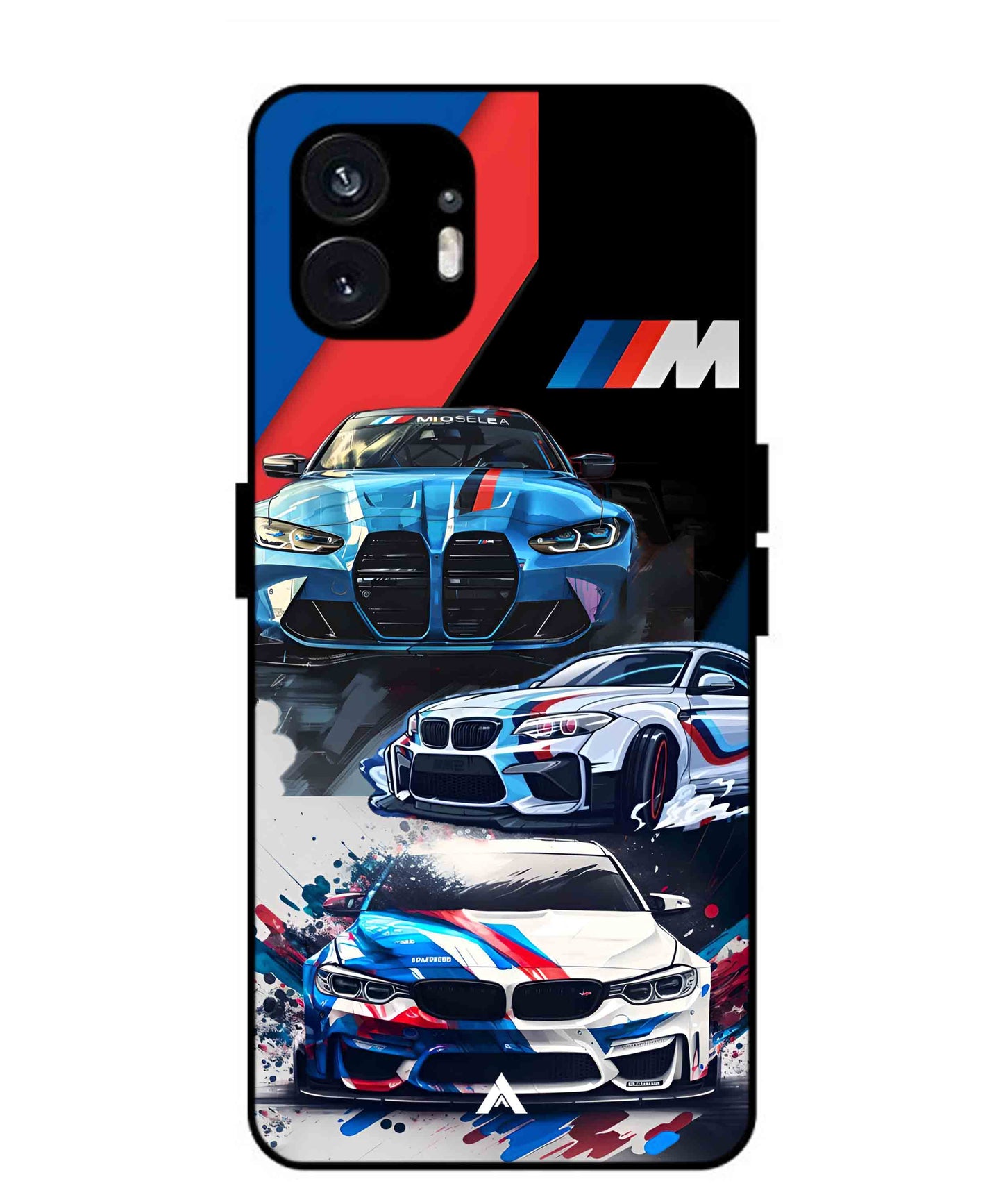 BMW 32 Car Metal Back Cover Phone Case for Nothing Phone 2