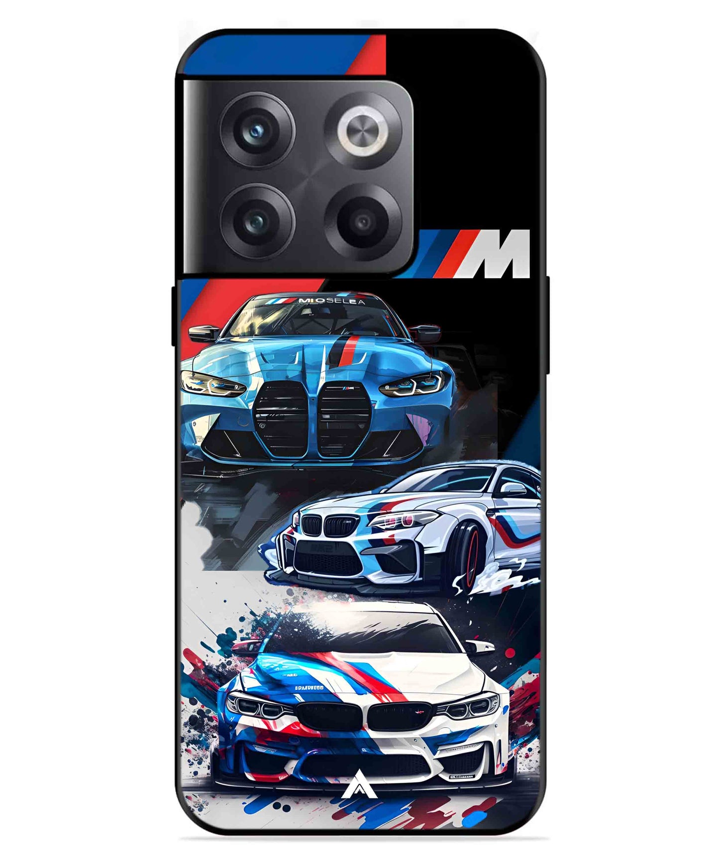 BMW 32 Car Metal Back Cover Phone Case for Oneplus 10T