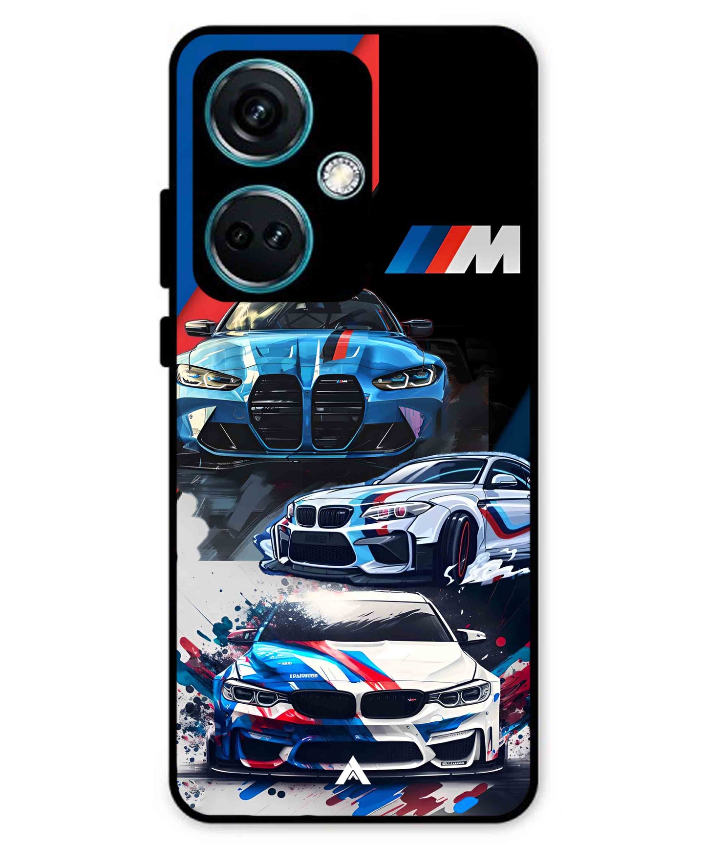BMW 32 Car Metal Back Cover Phone Case for Oneplus Nord CE 3