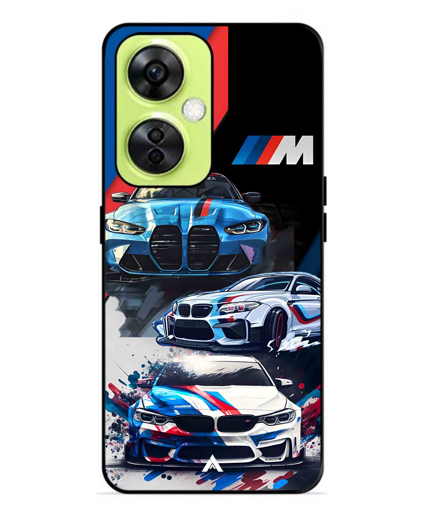 BMW 32 Car Metal Back Cover Phone Case for Oneplus Nord CE 3 Lite