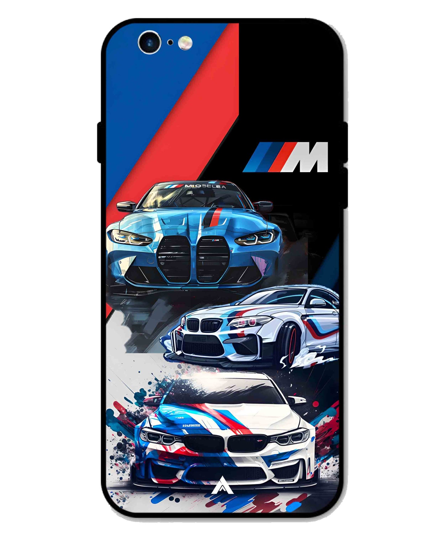 BMW 32 Car Metal Back Cover Phone Case for iPhone 6s
