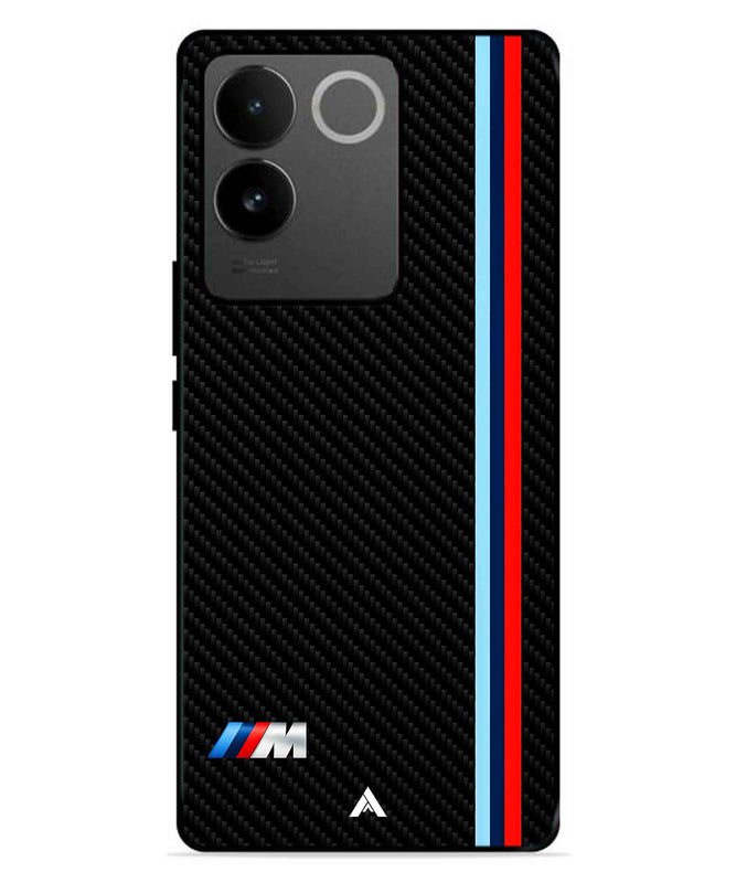 BMW Car Logo 1 Metal Back Cover Phone Case for IQOO Z7 Pro