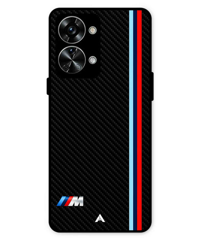 BMW Car Logo 1 Metal Back Cover Phone Case for Oneplus Nord 2T
