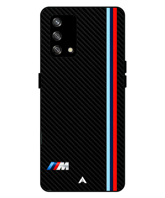 BMW Car Logo 1 Metal Back Cover Phone Case for Oppo A93