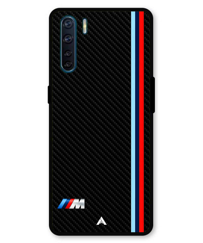 BMW Car Logo 1 Metal Back Cover Phone Case for Oppo F15