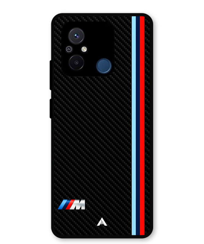 BMW Car Logo 1 Metal Back Cover Phone Case for Poco C55