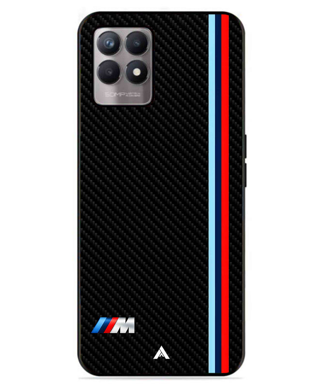 BMW Car Logo 1 Metal Back Cover Phone Case for Realme 8i