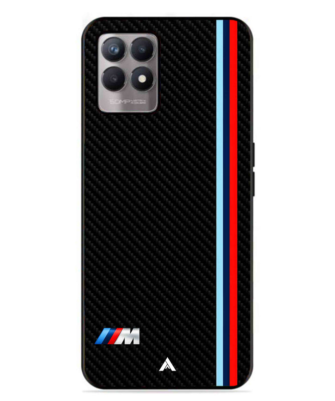 BMW Car Logo 1 Metal Back Cover Phone Case for Realme Narzo 50