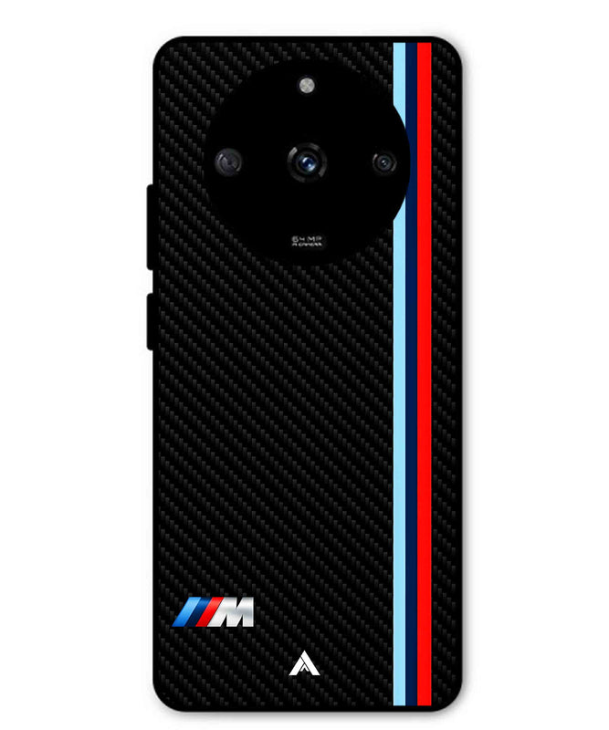 BMW Car Logo 1 Metal Back Cover Phone Case for Realme Narzo 60