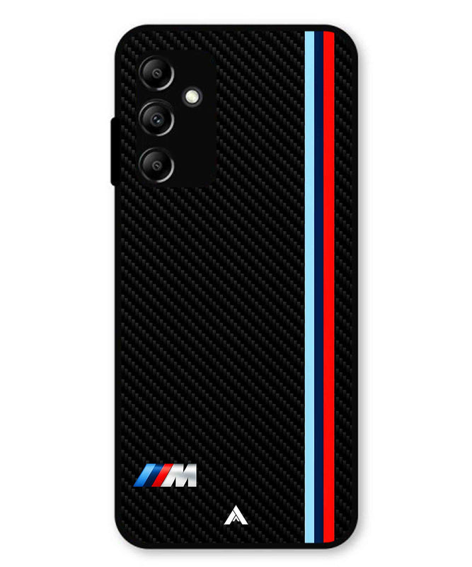 BMW Car Logo 1 Metal Back Cover Phone Case for Samsung Galaxy A14 5G