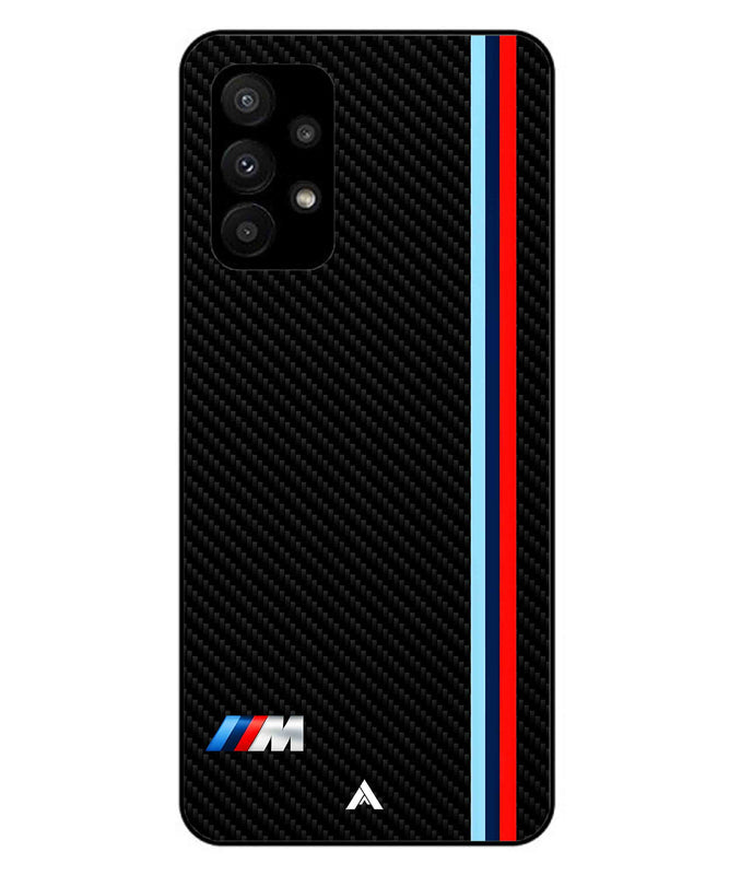 BMW Car Logo 1 Metal Back Cover Phone Case for Samsung Galaxy A23 5G