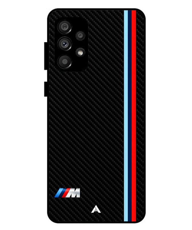 BMW Car Logo 1 Metal Back Cover Phone Case for Samsung Galaxy A73