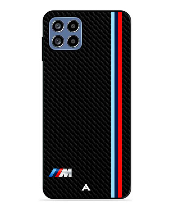 BMW Car Logo 1 Metal Back Cover Phone Case for Samsung Galaxy F42