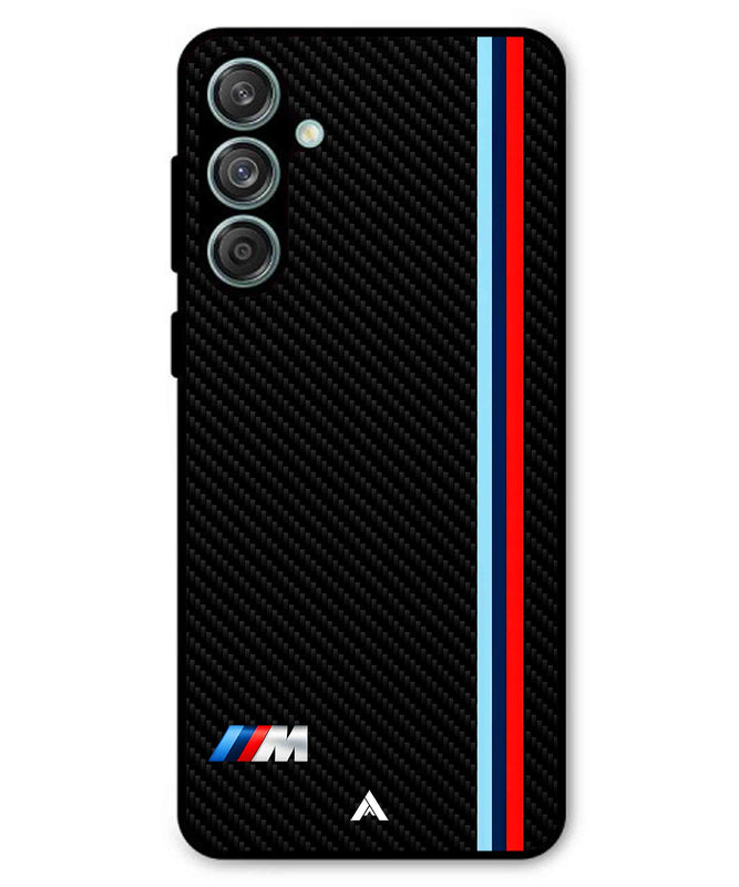 BMW Car Logo 1 Metal Back Cover Phone Case for Samsung Galaxy M55