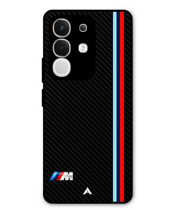 BMW Car Logo 1 Metal Back Cover Phone Case for Vivo T4X