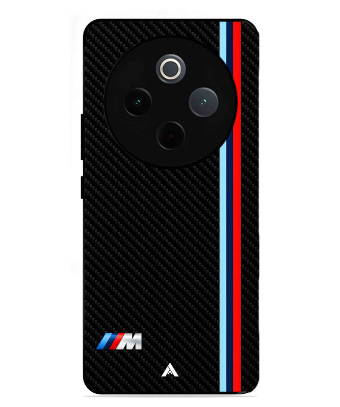 BMW Car Logo 1 Metal Back Cover Phone Case for Vivo Y300 Pro