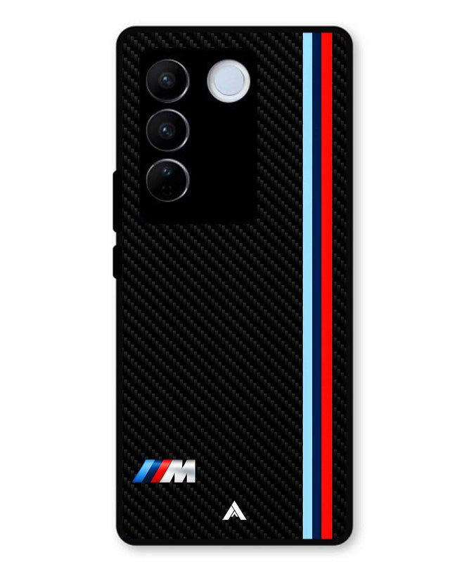 BMW Car Logo 1 Metal Back Cover Phone Case for Vivo v27 Pro