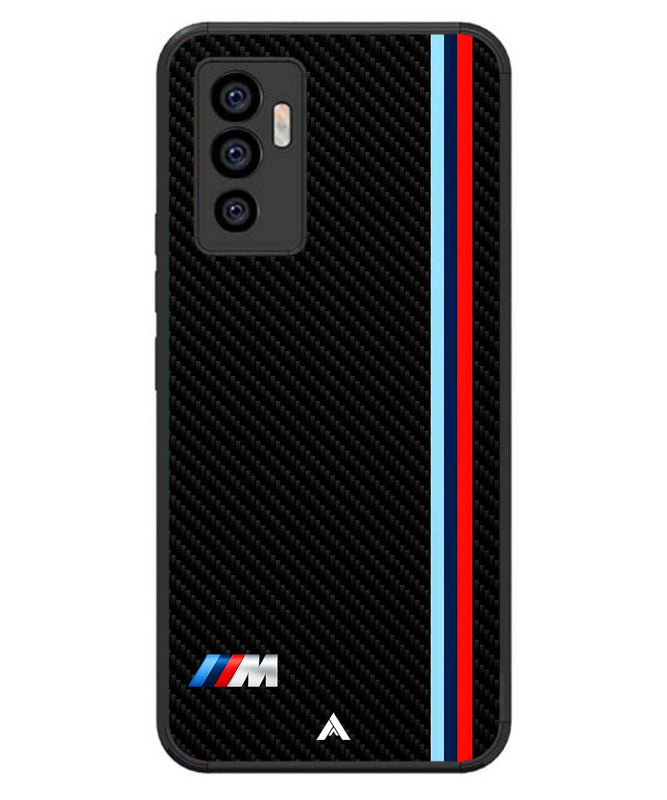 BMW Car Logo 1 Metal Back Cover Phone Case for iQOO Z6