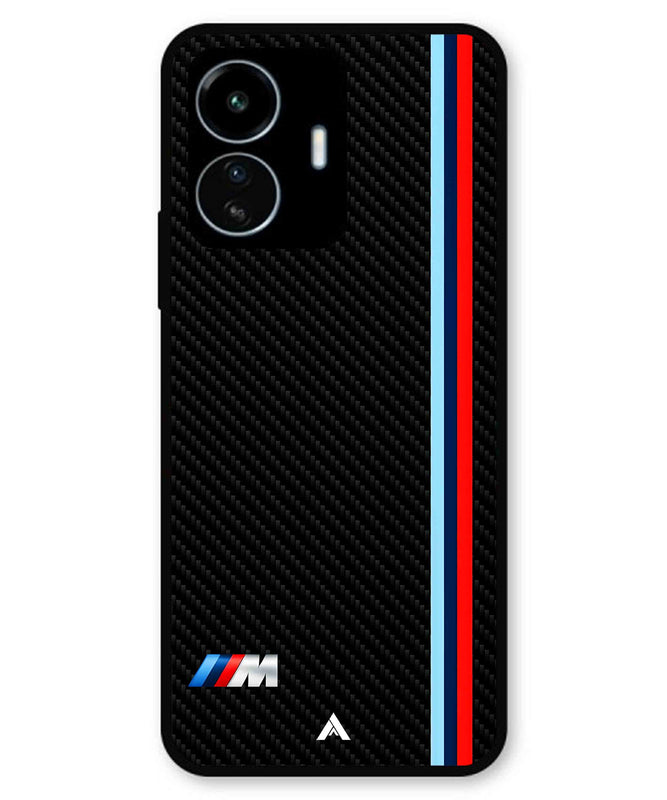 BMW Car Logo 1 Metal Back Cover Phone Case for iQOO Z6 Lite