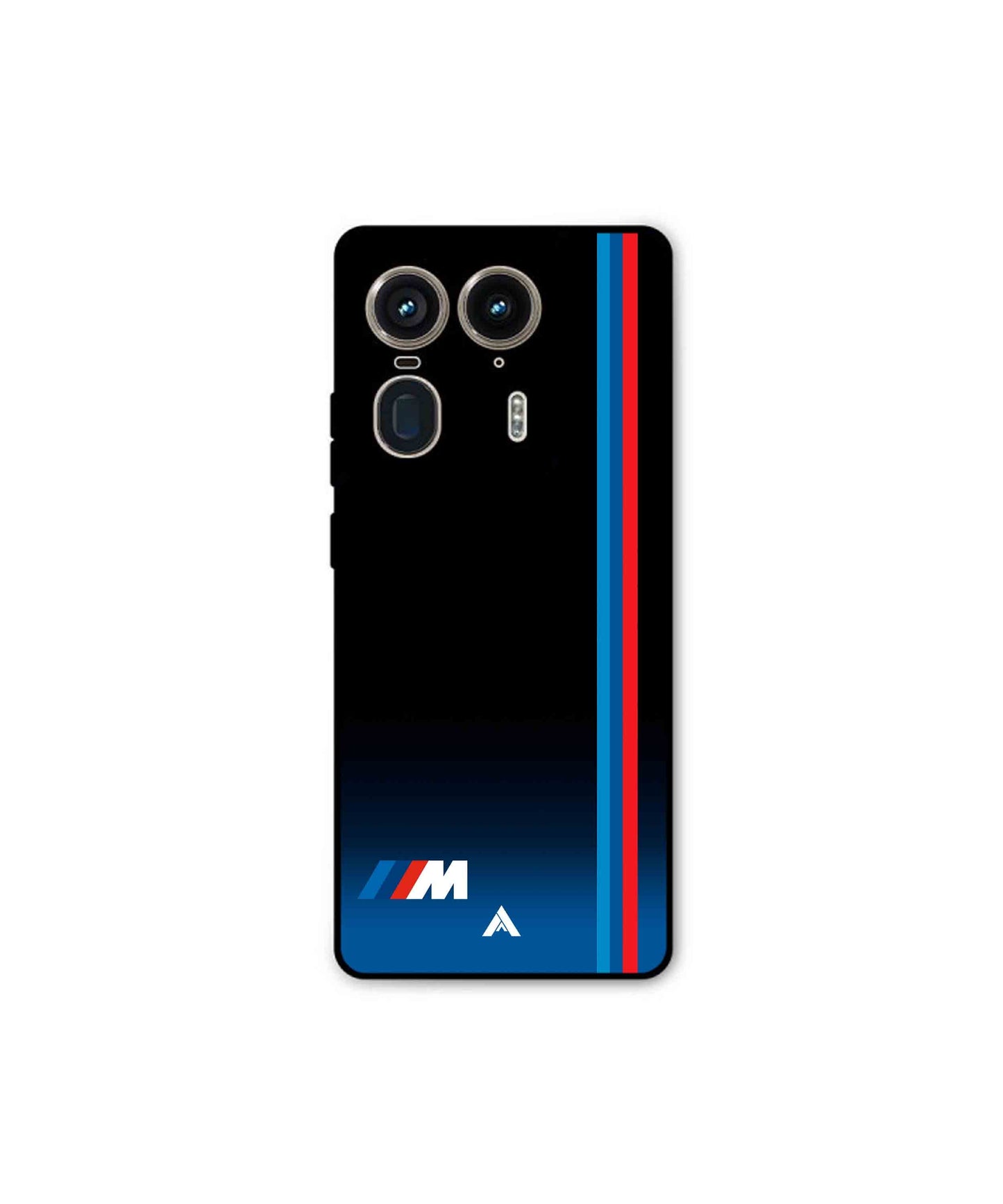BMW Car Logo 4 Metal Back Cover Phone Case for Moto Edge 50 Ultra
