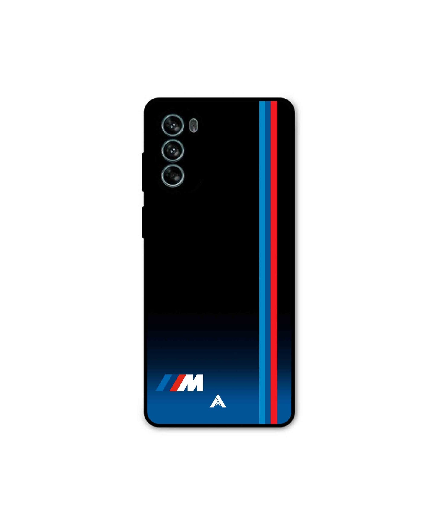 BMW Car Logo 4 Metal Back Cover Phone Case for Moto G62