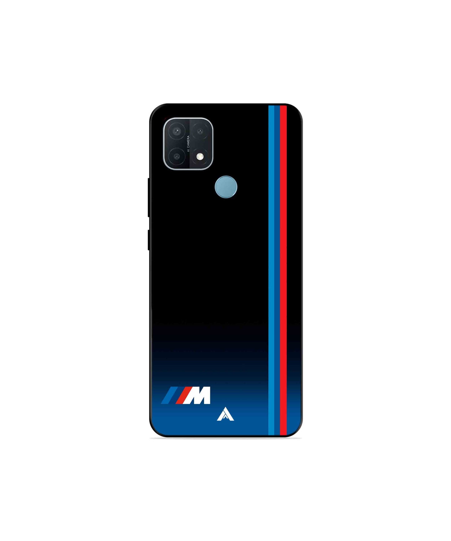 BMW Car Logo 4 Metal Back Cover Phone Case for OPPO A15