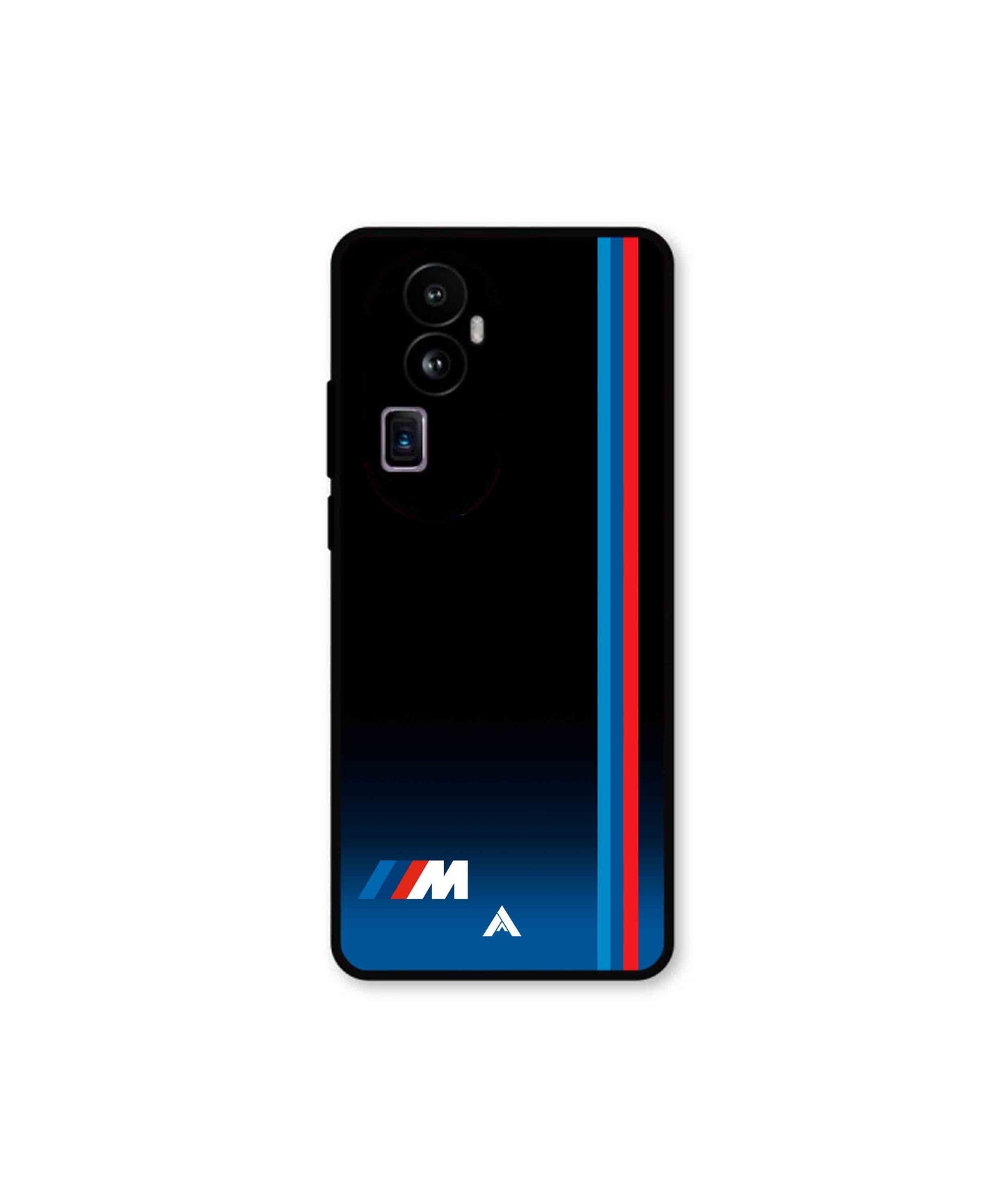 BMW Car Logo 4 Metal Back Cover Phone Case for Oppo Reno 10 Pro Plus