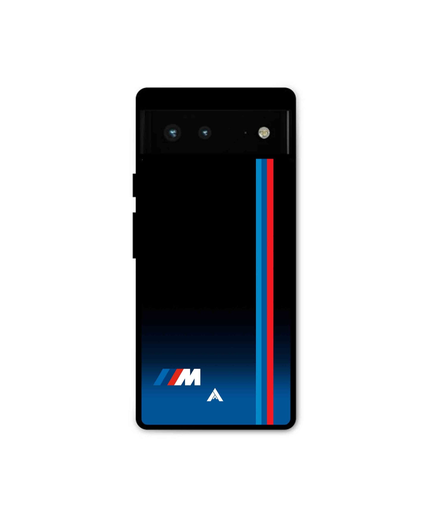 BMW Car Logo 4 Metal Back Cover Phone Case for Pixel 7