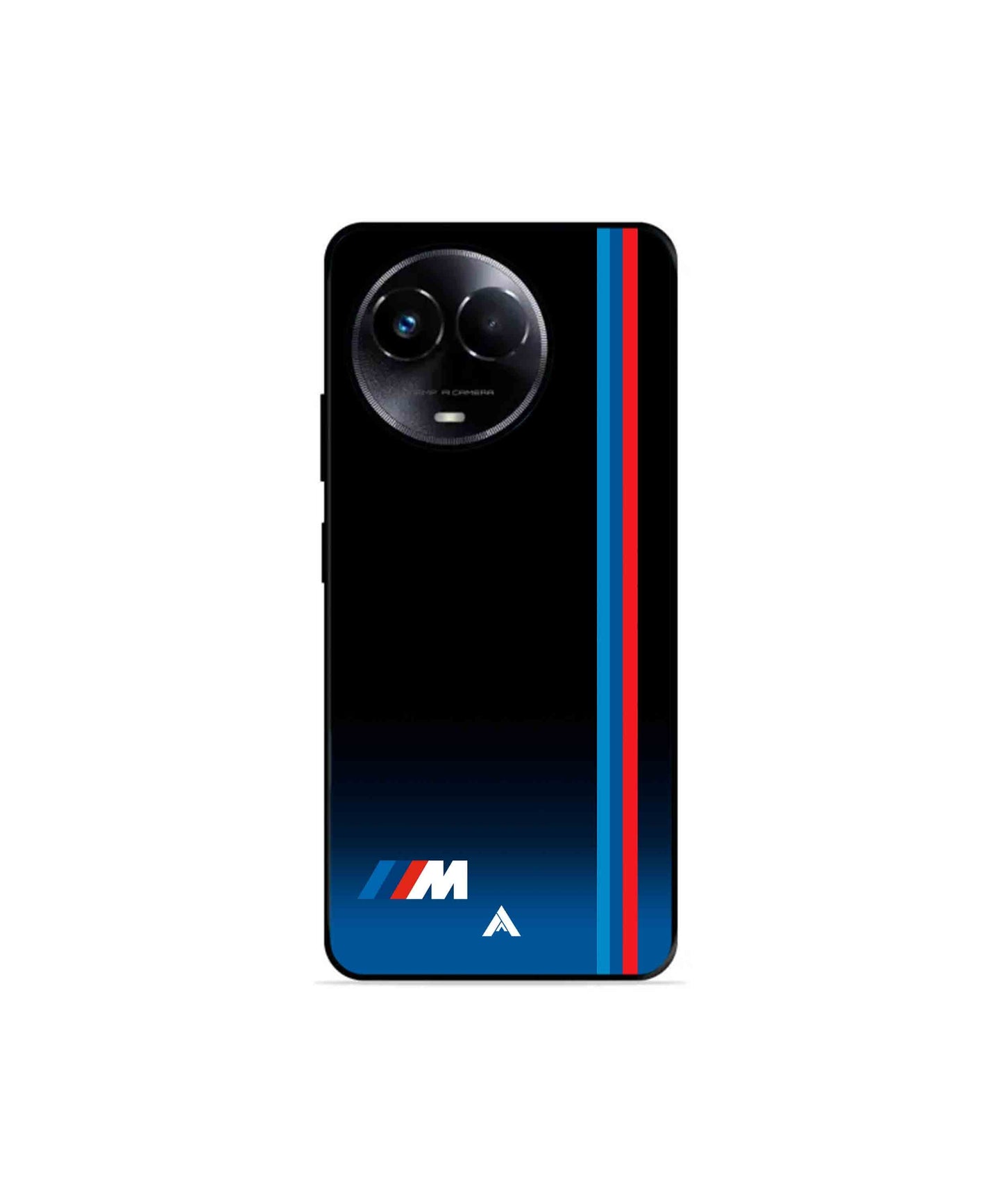 BMW Car Logo 4 Metal Back Cover Phone Case for Realme 11 5G