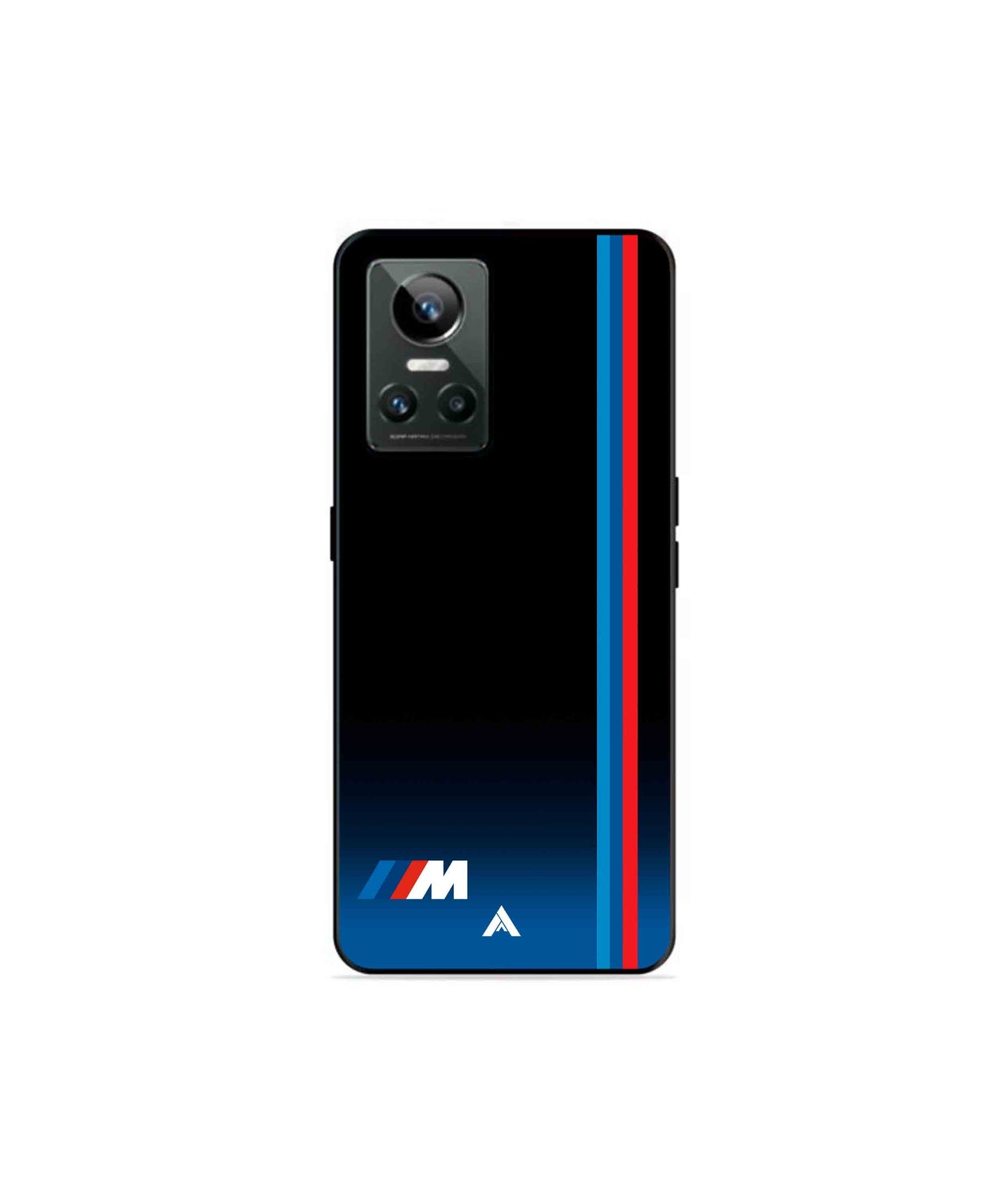 BMW Car Logo 4 Metal Back Cover Phone Case for Realme GT Neo 3