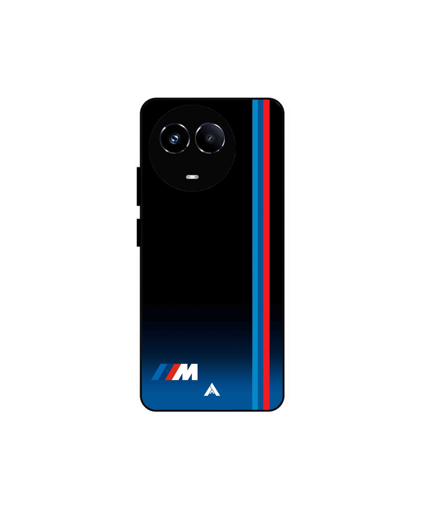 BMW Car Logo 4 Metal Back Cover Phone Case for Realme Narzo 60X