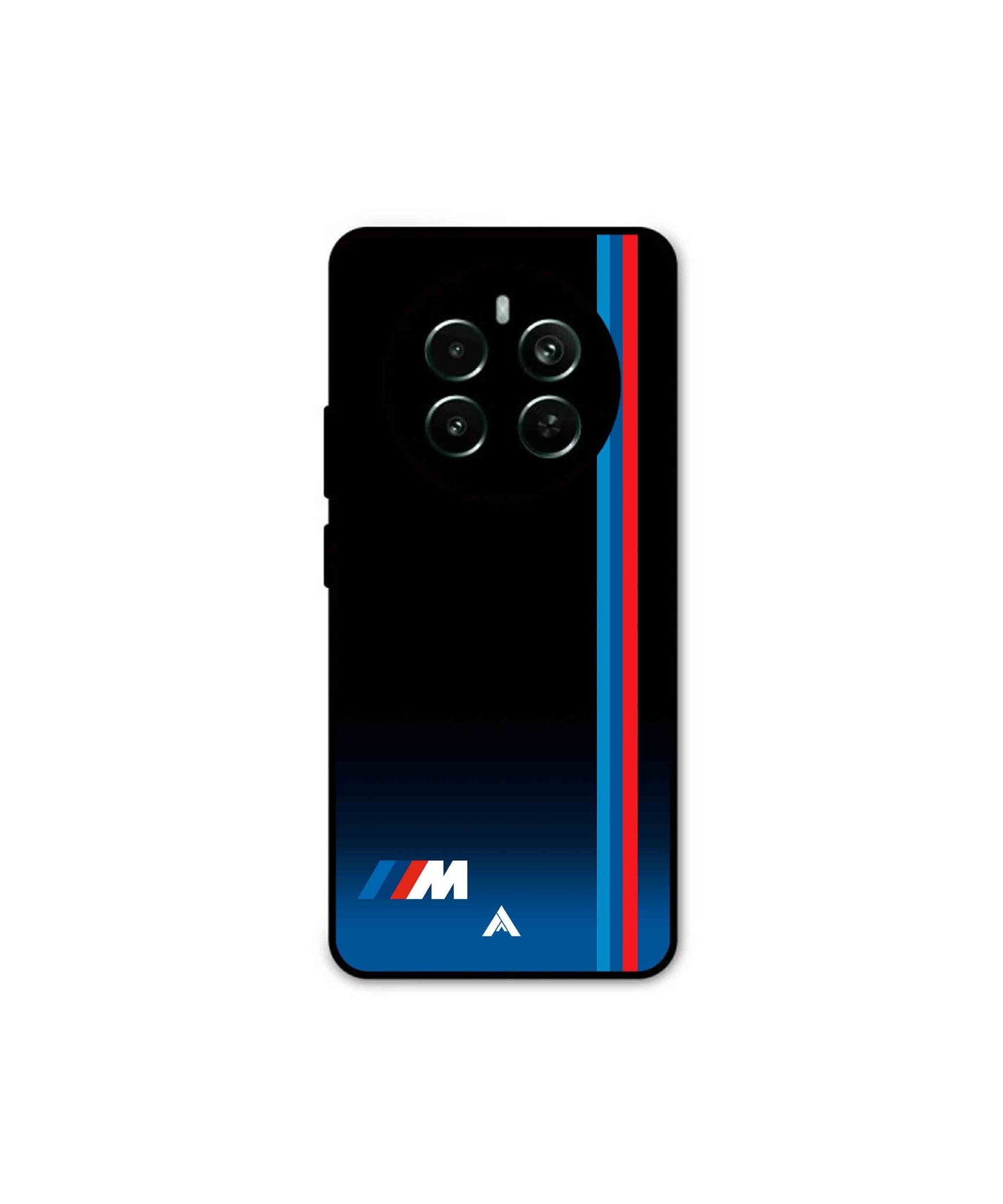 BMW Car Logo 4 Metal Back Cover Phone Case for Realme P1