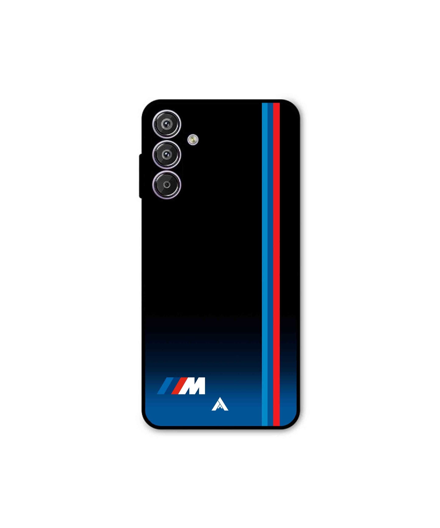 BMW Car Logo 4 Metal Back Cover Phone Case for Samsung Galaxy M16
