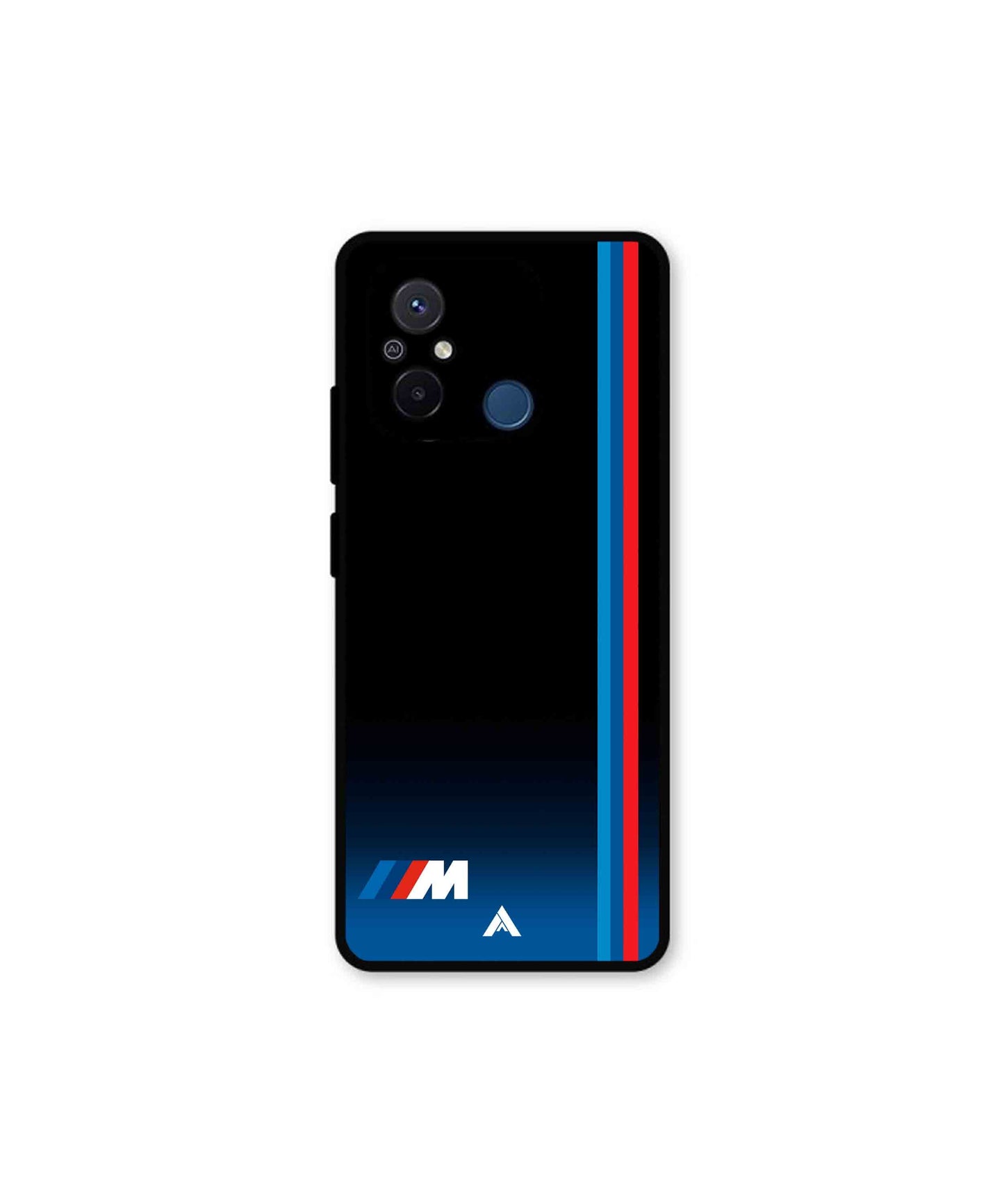 BMW Car Logo 4 Metal Back Cover Phone Case for Xiaomi Redmi 12C