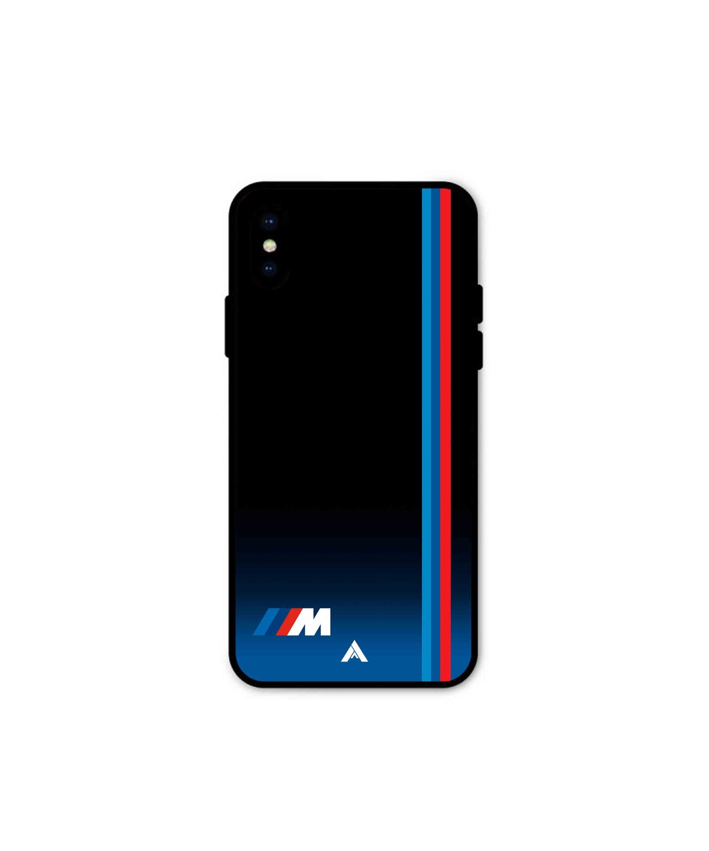 BMW Car Logo 4 Metal Back Cover Phone Case for iPhone X