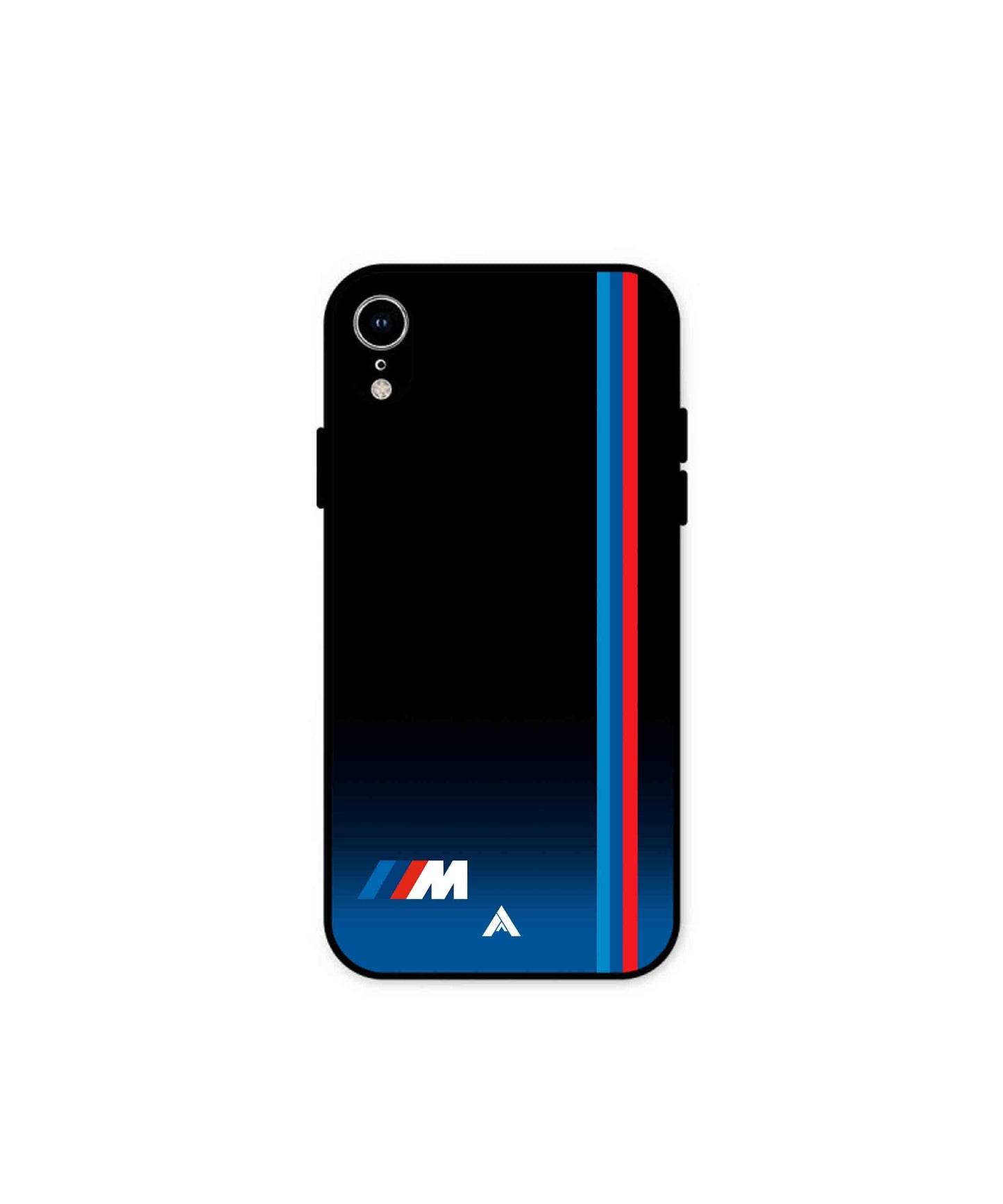 BMW Car Logo 4 Metal Back Cover Phone Case for iPhone Xr