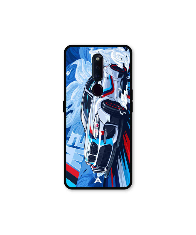 BMW M2 Metal Back Cover Phone Case for Oppo F11 Pro
