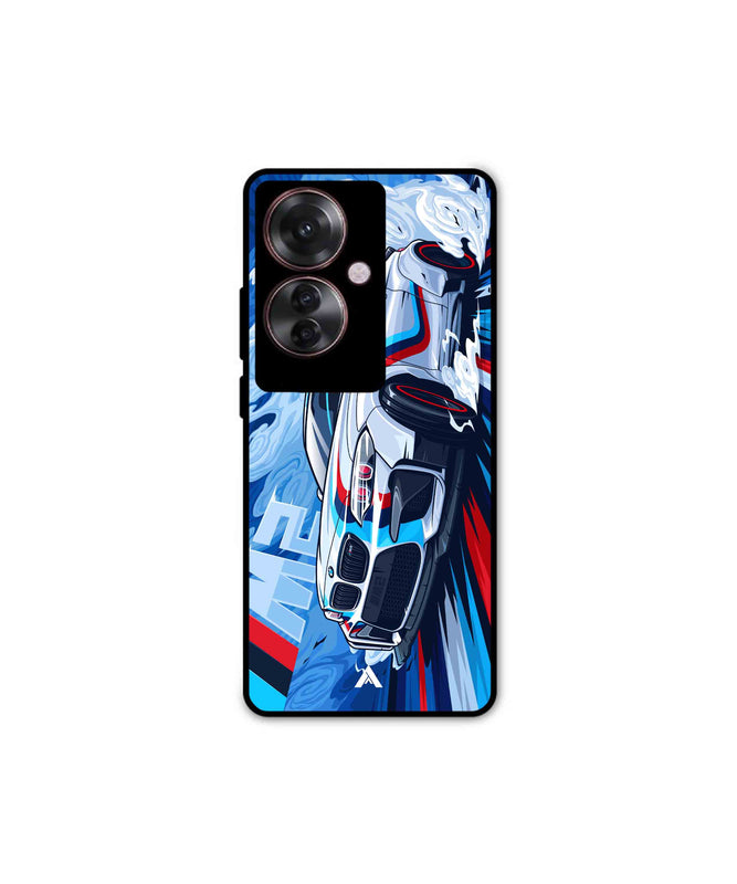 BMW M2 Metal Back Cover Phone Case for Oppo F25 Pro