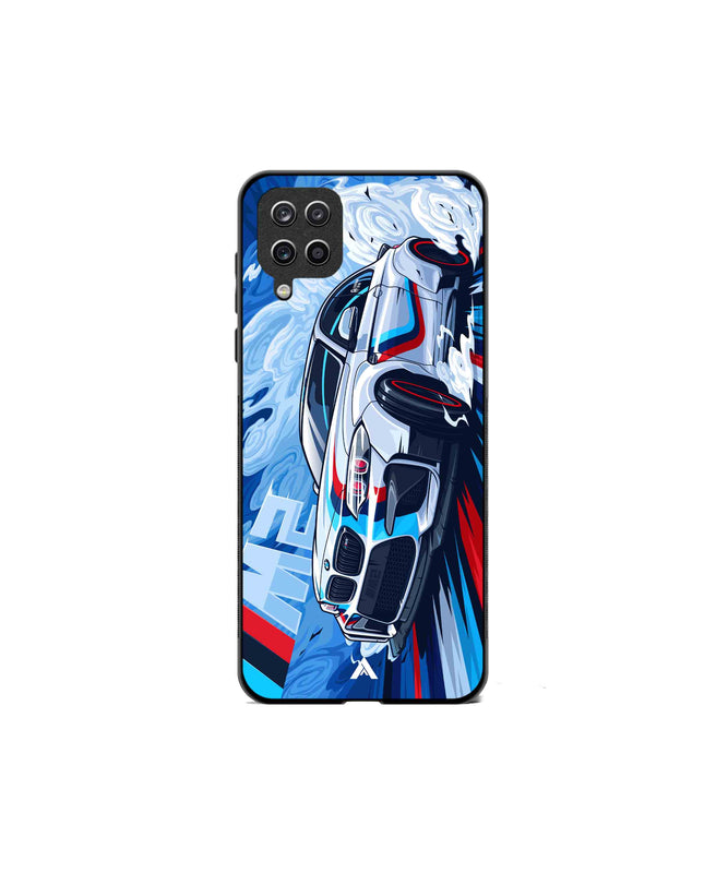 BMW M2 Metal Back Cover Phone Case for Samsung Galaxy A42