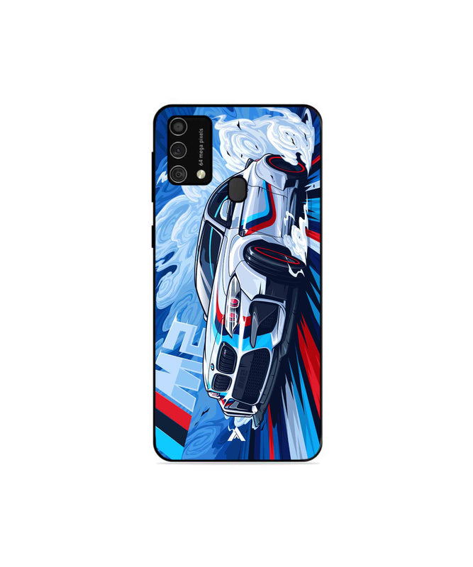 BMW M2 Metal Back Cover Phone Case for Samsung Galaxy F41