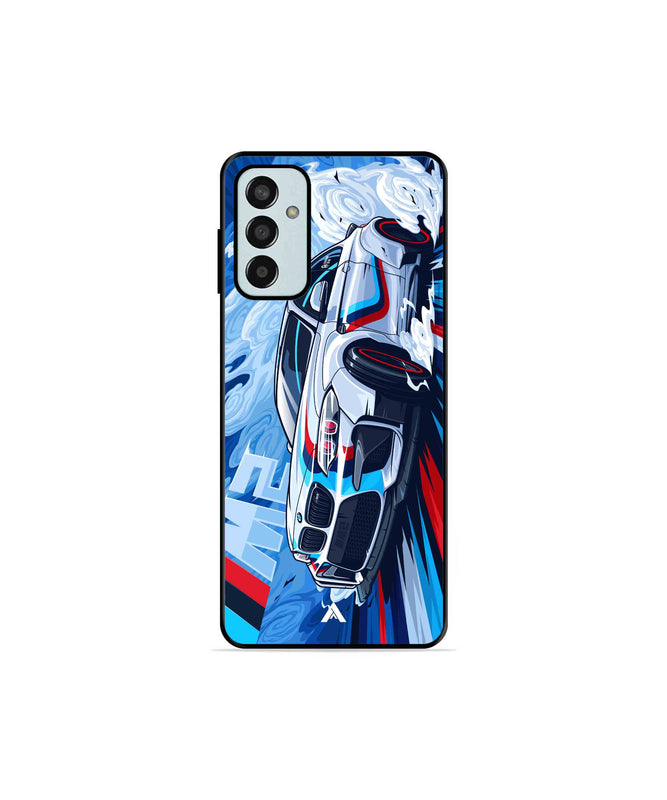 BMW M2 Metal Back Cover Phone Case for Samsung Galaxy M13 4G