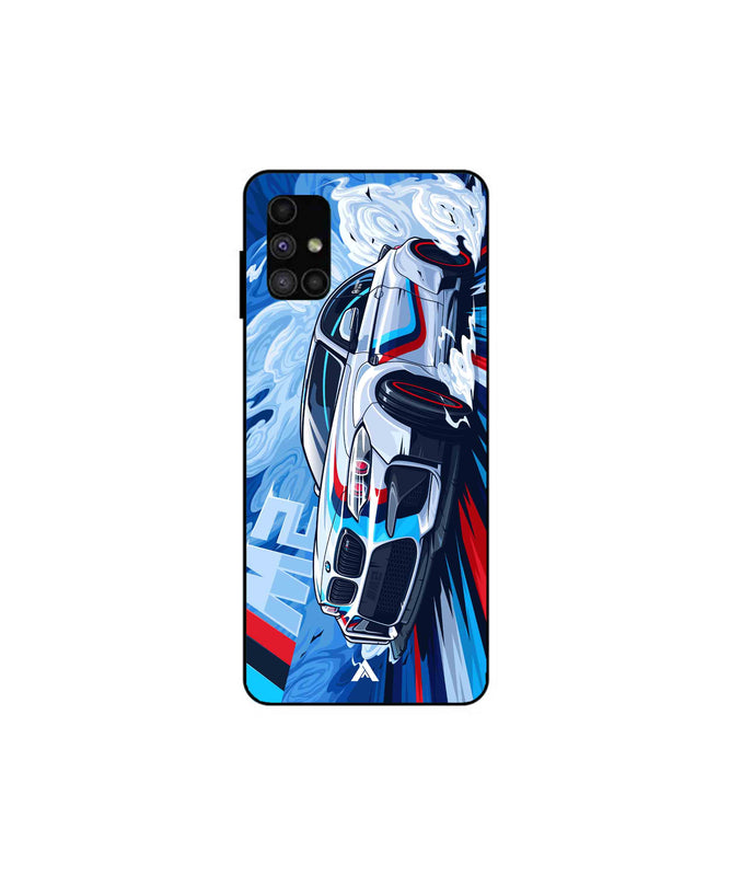 BMW M2 Metal Back Cover Phone Case for Samsung Galaxy M51