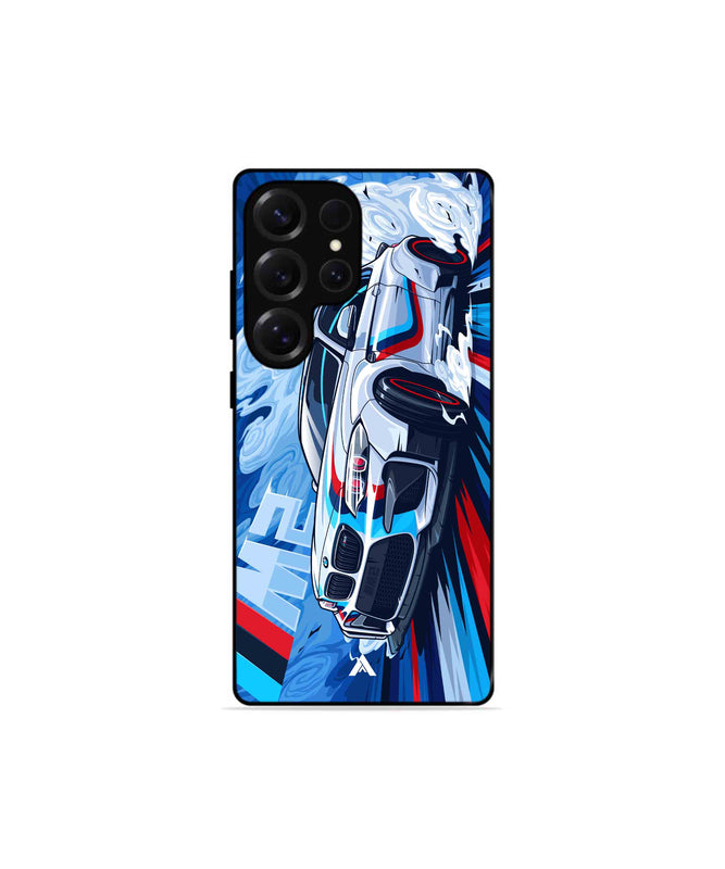 BMW M2 Metal Back Cover Phone Case for Samsung Galaxy S25 Ultra