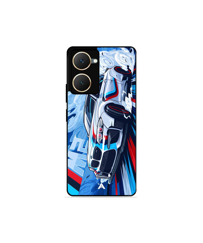 BMW M2 Metal Back Cover Phone Case for Vivo T3 Lite