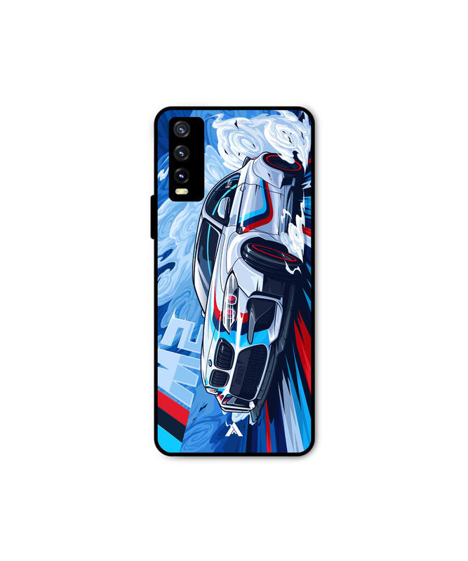 BMW M2 Metal Back Cover Phone Case for Vivo Y20a