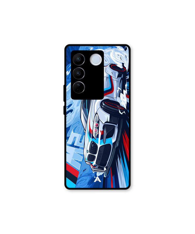 BMW M2 Metal Back Cover Phone Case for Vivo v27e