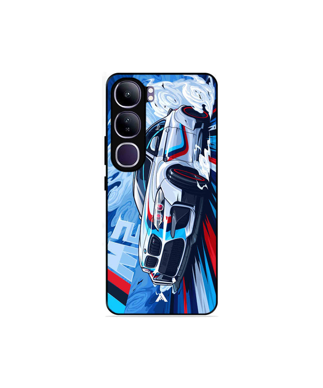 BMW M2 Metal Back Cover Phone Case for Vivo v40 Lite