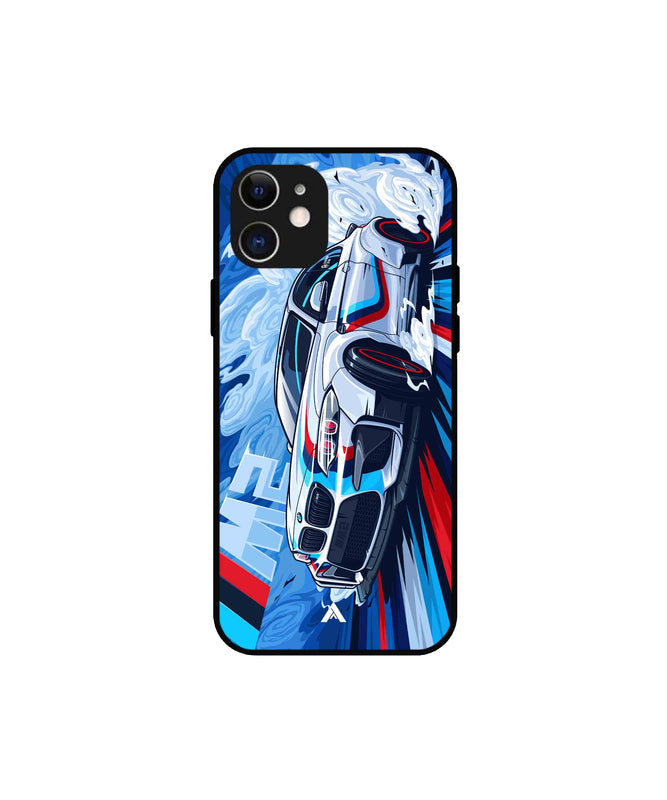 BMW M2 Metal Back Cover Phone Case for iPhone 12