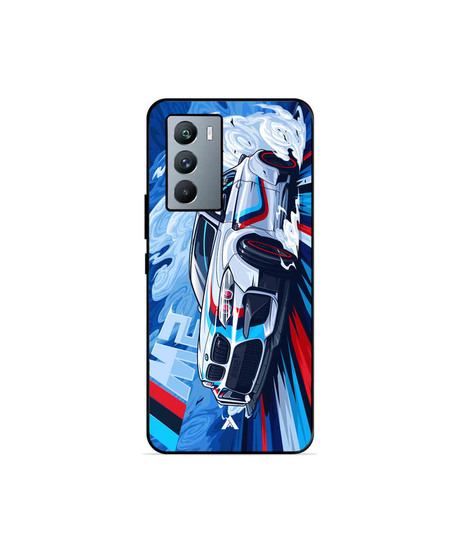 BMW M2 Metal Back Cover Phone Case for iQOO 9 SE