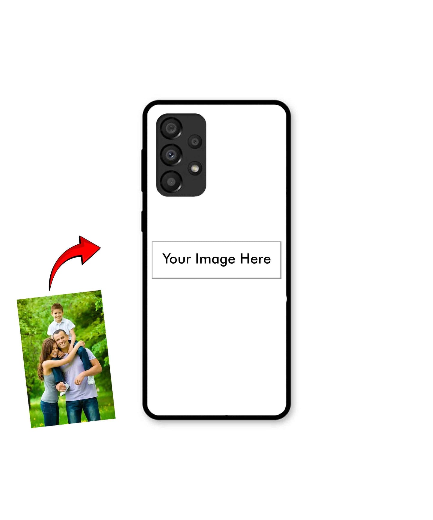 Customized Metal Back Cover Phone Case for Samsung Galaxy A33 5G